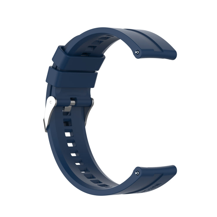 Cinturino con fibbia in silicone argento, For Huawei Watch GT 3 46mm/GT Runner