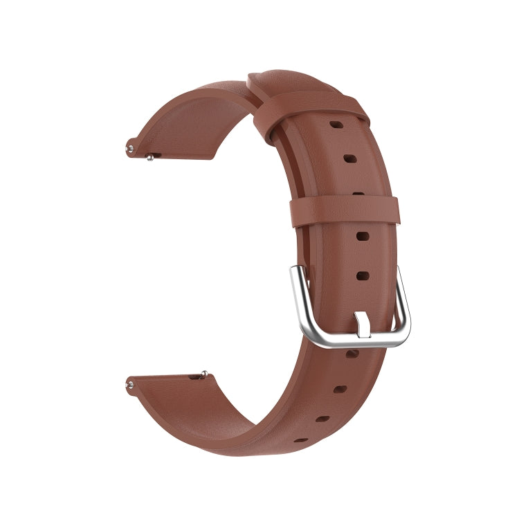 Cinturino in pelle a coda tonda, For Huawei Watch GT 3 46mm/GT Runner, For Huawei Watch GT 3 42mm