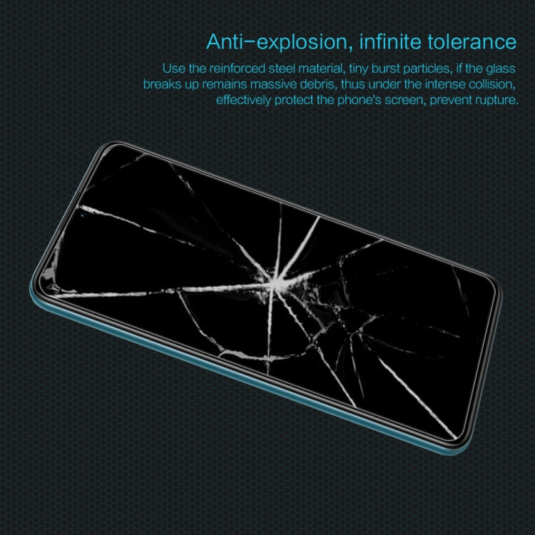 NILLKIN H Film in vetro temperato antideflagrante, For Xiaomi Redmi Note 11 / Poco M4 Pro 5G, For Xiaomi Redmi Note 11 Pro / 11 Pro+, For Samsung Galaxy M52 5G