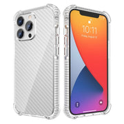Custodia per telefono antiurto a quattro angoli in fibra di carbonio, For iPhone 13 Pro Max, For iPhone 13 Pro, For iPhone 13, For iPhone 13 mini