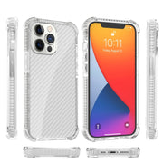 Custodia per telefono antiurto a quattro angoli in fibra di carbonio, For iPhone 13 Pro Max, For iPhone 13 Pro, For iPhone 13, For iPhone 13 mini
