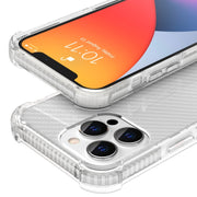 Custodia per telefono antiurto a quattro angoli in fibra di carbonio, For iPhone 13 Pro Max, For iPhone 13 Pro, For iPhone 13, For iPhone 13 mini