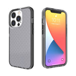 Custodia TPU trasparente con motivo a griglia per iPhone 13 Pro M