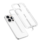 Custodia per telefono in TPU trasparente antiurto con motivo a griglia, For iPhone 13 Pro Max, For iPhone 13 Pro, For iPhone 13, For iPhone 13 mini