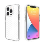 Custodia per telefono in TPU trasparente antiurto con motivo a griglia, For iPhone 13 Pro Max, For iPhone 13 Pro, For iPhone 13, For iPhone 13 mini