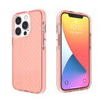 Custodia TPU trasparente con motivo a griglia per iPhone 13 Pro M