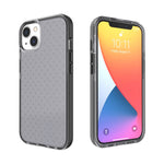 Custodia TPU trasparente con motivo a griglia per iPhone 13 Pro M