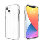 Custodia TPU trasparente con motivo a griglia per iPhone 13 Pro M