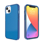 Custodia TPU trasparente con motivo a griglia per iPhone 13 Pro M