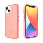 Custodia TPU trasparente con motivo a griglia per iPhone 13 Pro M