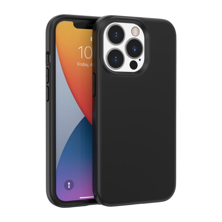 Custodia in gomma con superficie in olio per iPhone 13 Pro Max