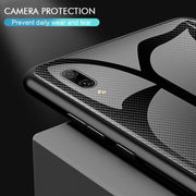 Custodia protettiva in vetro sfumato texture, For Huawei Enjoy 9 Plus / Y9 2019, For Huawei Enjoy 9s, For Huawei Mate 20 Pro, For Huawei P20 Pro