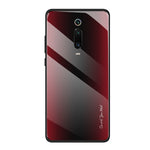 Custodia protettiva in vetro sfumato texture, For Huawei Nova 5i Pro, For Xiaomi Redmi K20 / K20 Pro / 9T, For Xiaomi Redmi Note 7, For Xiaomi CC9 Pro
