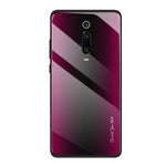 Custodia protettiva in vetro sfumato texture, For Huawei Nova 5i Pro, For Xiaomi Redmi K20 / K20 Pro / 9T, For Xiaomi Redmi Note 7, For Xiaomi CC9 Pro