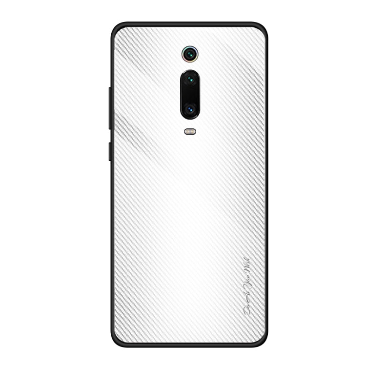 Custodia protettiva in vetro sfumato texture, For Huawei Nova 5i Pro, For Xiaomi Redmi K20 / K20 Pro / 9T, For Xiaomi Redmi Note 7, For Xiaomi CC9 Pro