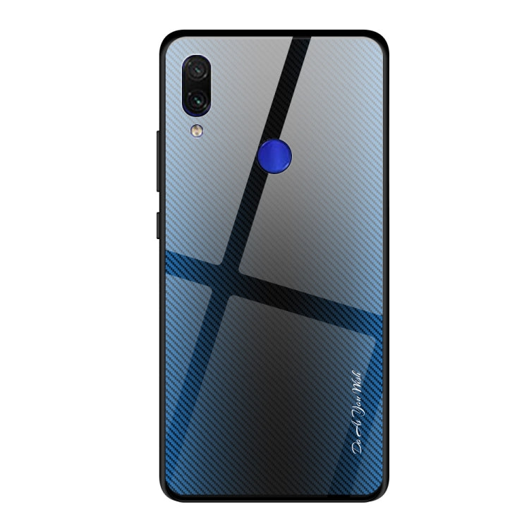 Custodia protettiva in vetro sfumato texture, For Huawei Nova 5i Pro, For Xiaomi Redmi K20 / K20 Pro / 9T, For Xiaomi Redmi Note 7, For Xiaomi CC9 Pro