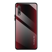 Custodia protettiva in vetro sfumato texture, For Honor 9X, For OnePlus 7, For Huawei Mate 30 Pro, For Huawei P30 Pro