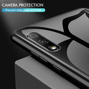 Custodia protettiva in vetro sfumato texture, For Honor 9X, For OnePlus 7, For Huawei Mate 30 Pro, For Huawei P30 Pro