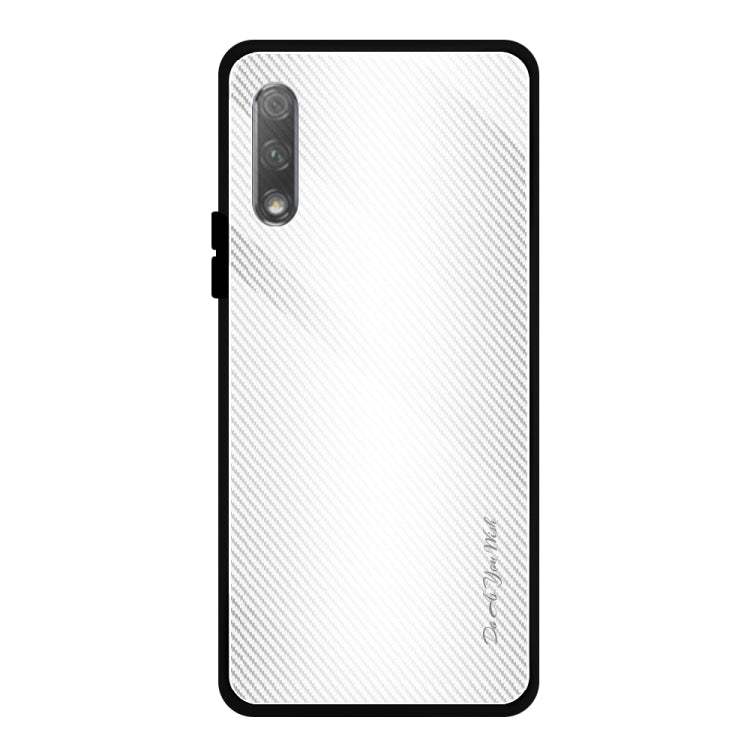 Custodia protettiva in vetro sfumato per OnePlus 7