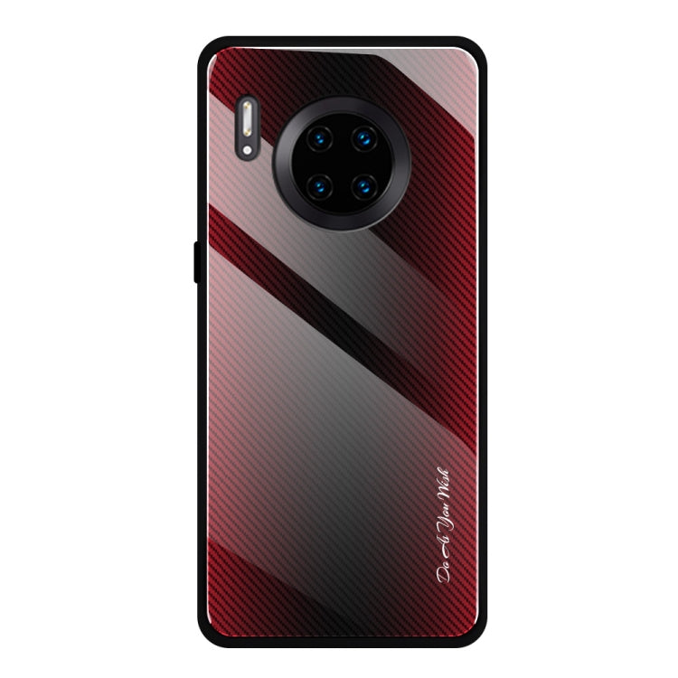 Custodia protettiva in vetro sfumato per OnePlus 7