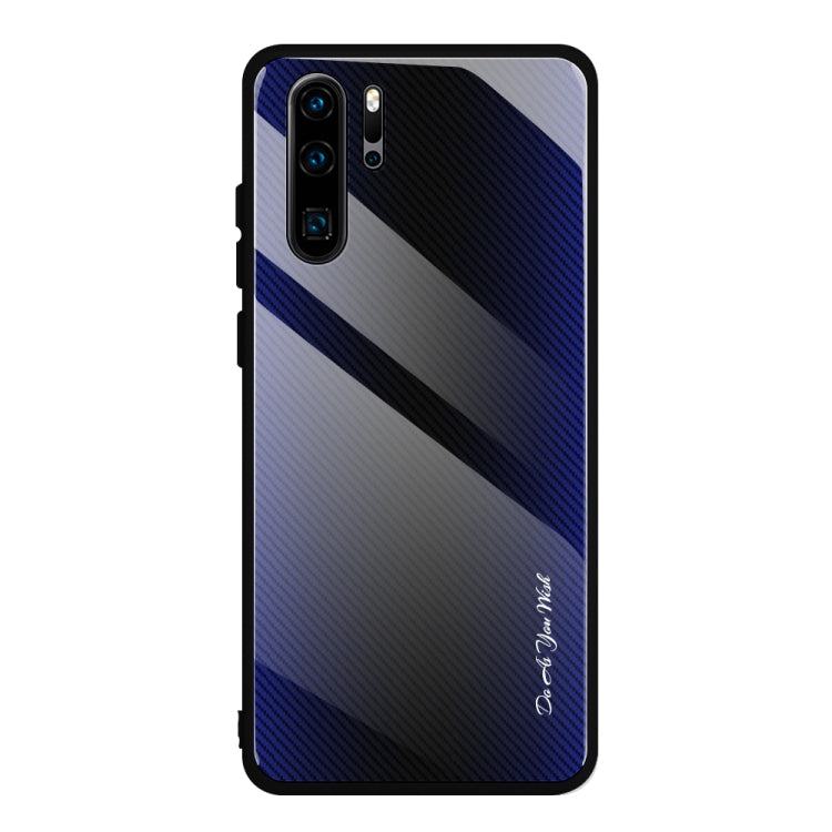 Custodia protettiva in vetro sfumato per OnePlus 7