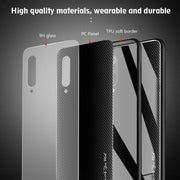 Custodia protettiva in vetro sfumato texture, For Xiaomi 9 SE, For Xiaomi CC9 / A3 Lite