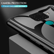 Custodia protettiva in vetro sfumato texture, For Huawei Nova 5i Pro, For Xiaomi Redmi K20 / K20 Pro / 9T, For Xiaomi Redmi Note 7, For Xiaomi CC9 Pro