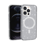 Custodia per telefono magnetica MagSafe in polvere glitterata stile Terminator, For iPhone 13 Pro Max, For iPhone 13 Pro, For iPhone 13, For iPhone 13 mini