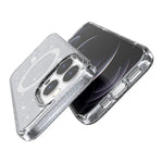 Custodia magnetica glitterata MagSafe per iPhone 13