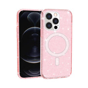Custodia per telefono magnetica MagSafe in polvere glitterata stile Terminator, For iPhone 13 Pro Max, For iPhone 13 Pro, For iPhone 13, For iPhone 13 mini