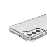 Custodia protettiva antiurto per telefono in polvere glitter stile Terminator, For Samsung Galaxy S22 5G, For Samsung Galaxy S22+ 5G, For Samsung Galaxy S22 Ultra 5G