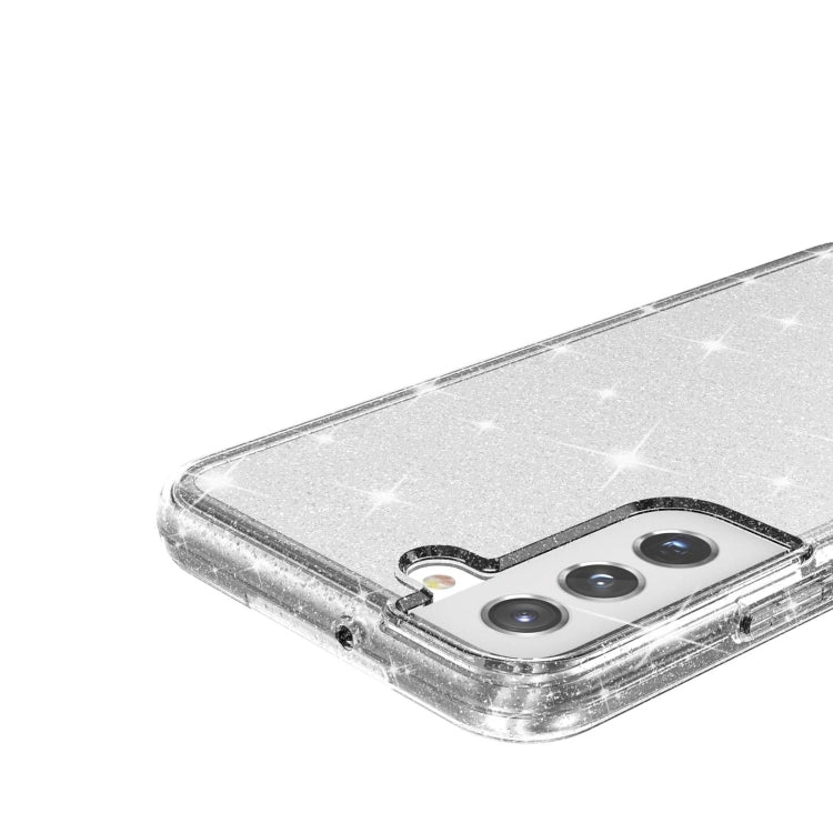 Custodia protettiva antiurto per telefono in polvere glitter stile Terminator, For Samsung Galaxy S22 5G, For Samsung Galaxy S22+ 5G, For Samsung Galaxy S22 Ultra 5G