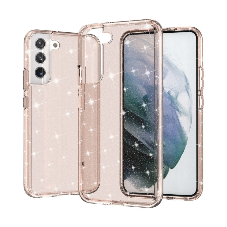 Custodia protettiva antiurto per telefono in polvere glitter stile Terminator, For Samsung Galaxy S22 5G, For Samsung Galaxy S22+ 5G, For Samsung Galaxy S22 Ultra 5G