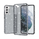 Custodia protettiva antiurto per telefono in polvere glitter stile Terminator, For Samsung Galaxy S22 5G, For Samsung Galaxy S22+ 5G, For Samsung Galaxy S22 Ultra 5G