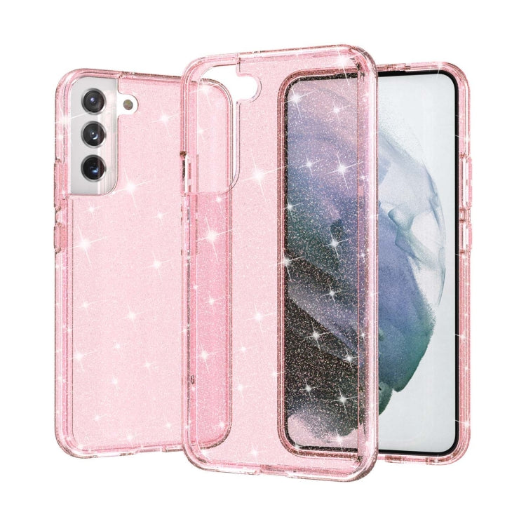 Custodia protettiva antiurto per telefono in polvere glitter stile Terminator, For Samsung Galaxy S22 5G, For Samsung Galaxy S22+ 5G, For Samsung Galaxy S22 Ultra 5G