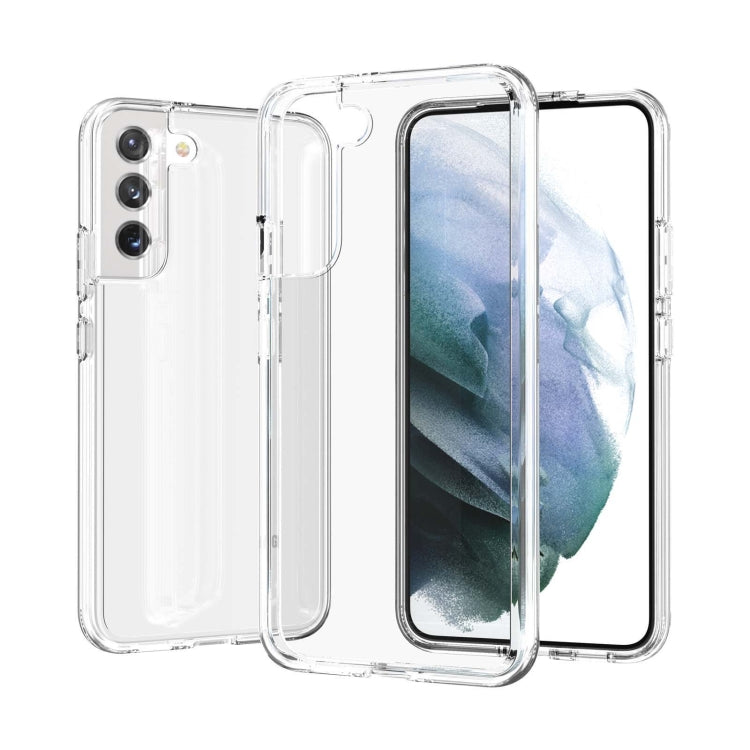 Custodia protettiva trasparente per telefono stile Terminator antiurto, For Samsung Galaxy S22 5G, For Samsung Galaxy S22+ 5G, For Samsung Galaxy S22 Ultra 5G