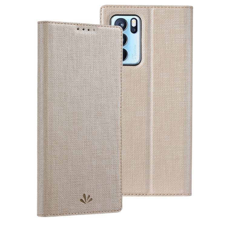 Custodia per telefono in pelle a vibrazione orizzontale antiurto con attrazione magnetica serie ViLi DMX, For OPPO Reno6 5G, For OPPO Reno6 Pro 5G, For OPPO Reno6 Pro+ 5G