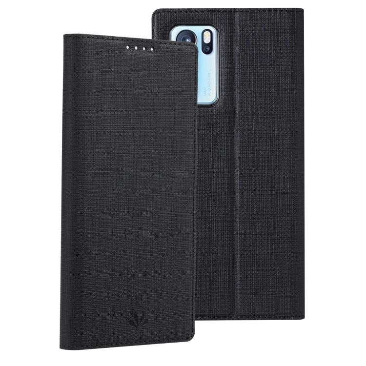 Custodia per telefono in pelle a vibrazione orizzontale antiurto con attrazione magnetica serie ViLi DMX, For OPPO Reno6 5G, For OPPO Reno6 Pro 5G, For OPPO Reno6 Pro+ 5G