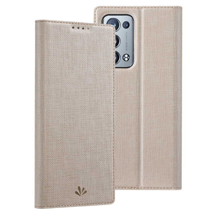 Custodia per telefono in pelle a vibrazione orizzontale antiurto con attrazione magnetica serie ViLi DMX, For OPPO Reno6 5G, For OPPO Reno6 Pro 5G, For OPPO Reno6 Pro+ 5G
