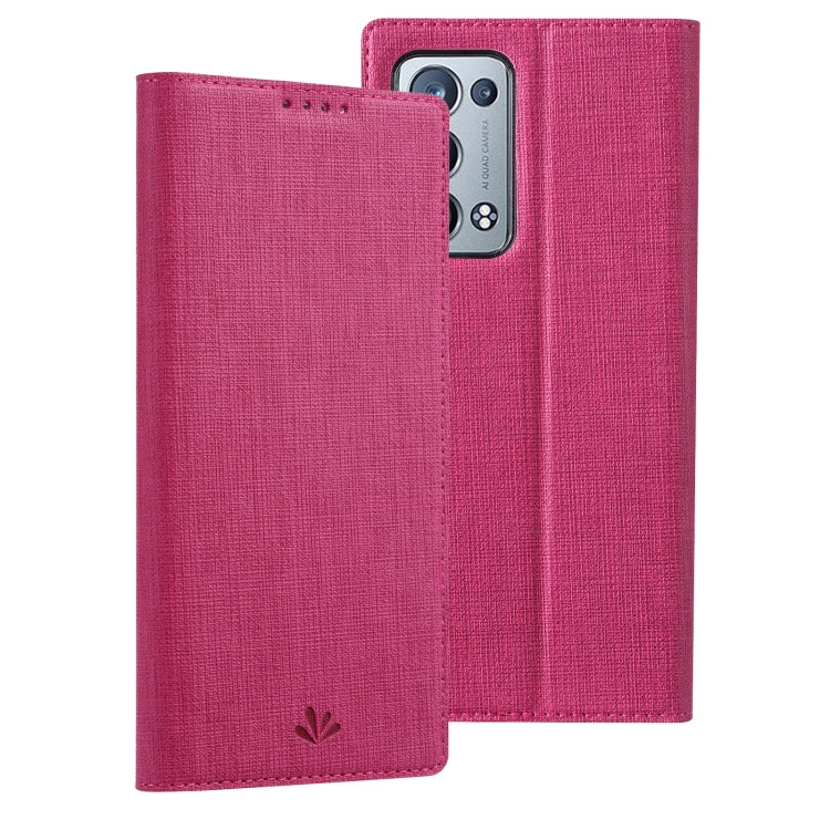 Custodia per telefono in pelle a vibrazione orizzontale antiurto con attrazione magnetica serie ViLi DMX, For OPPO Reno6 5G, For OPPO Reno6 Pro 5G, For OPPO Reno6 Pro+ 5G