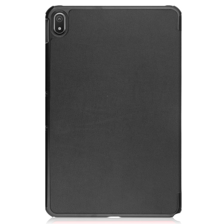 Custodia per tablet in pelle Custer Texture con supporto a tre pieghe, For Nokia T20