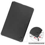 Custodia per tablet in pelle Custer Texture con supporto a tre pieghe, For Nokia T20