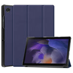 Custodia per tablet in pelle Custer Texture con supporto a tre pieghe, For Samsung Galaxy Tab A8 2021