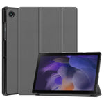 Custodia per tablet in pelle Custer Texture con supporto a tre pieghe, For Samsung Galaxy Tab A8 2021