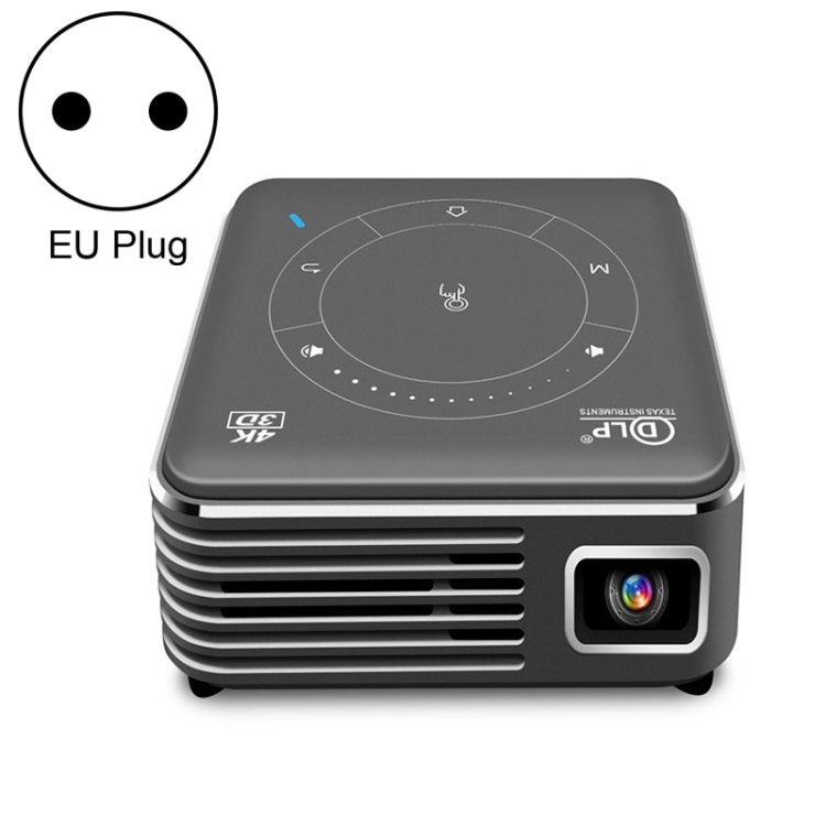 Proiettore intelligente P11 854x480 DLP con telecomando a infrarossi, Android 9.0, 4 GB + 32 GB,, EU Plug, US Plug, UK Plug, AU Plug