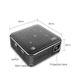 Proiettore intelligente P11 854x480 DLP Android 9.0 4GB RAM