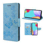Custodia per telefono in pelle flip orizzontale goffrata farfalla con slot per schede e supporto, For Samsung Galaxy A33 5G, For Samsung Galaxy A53 5G, For Xiaomi Redmi Note 11 Pro