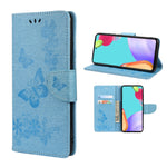 Custodia per telefono in pelle flip orizzontale goffrata farfalla con slot per schede e supporto, For Samsung Galaxy A33 5G, For Samsung Galaxy A53 5G, For Xiaomi Redmi Note 11 Pro