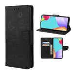 Custodia per telefono in pelle flip orizzontale goffrata farfalla con slot per schede e supporto, For Samsung Galaxy A33 5G, For Samsung Galaxy A53 5G, For Xiaomi Redmi Note 11 Pro