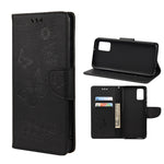 Custodia per telefono in pelle flip orizzontale goffrata farfalla con slot per schede e supporto, For Samsung Galaxy A33 5G, For Samsung Galaxy A53 5G, For Xiaomi Redmi Note 11 Pro